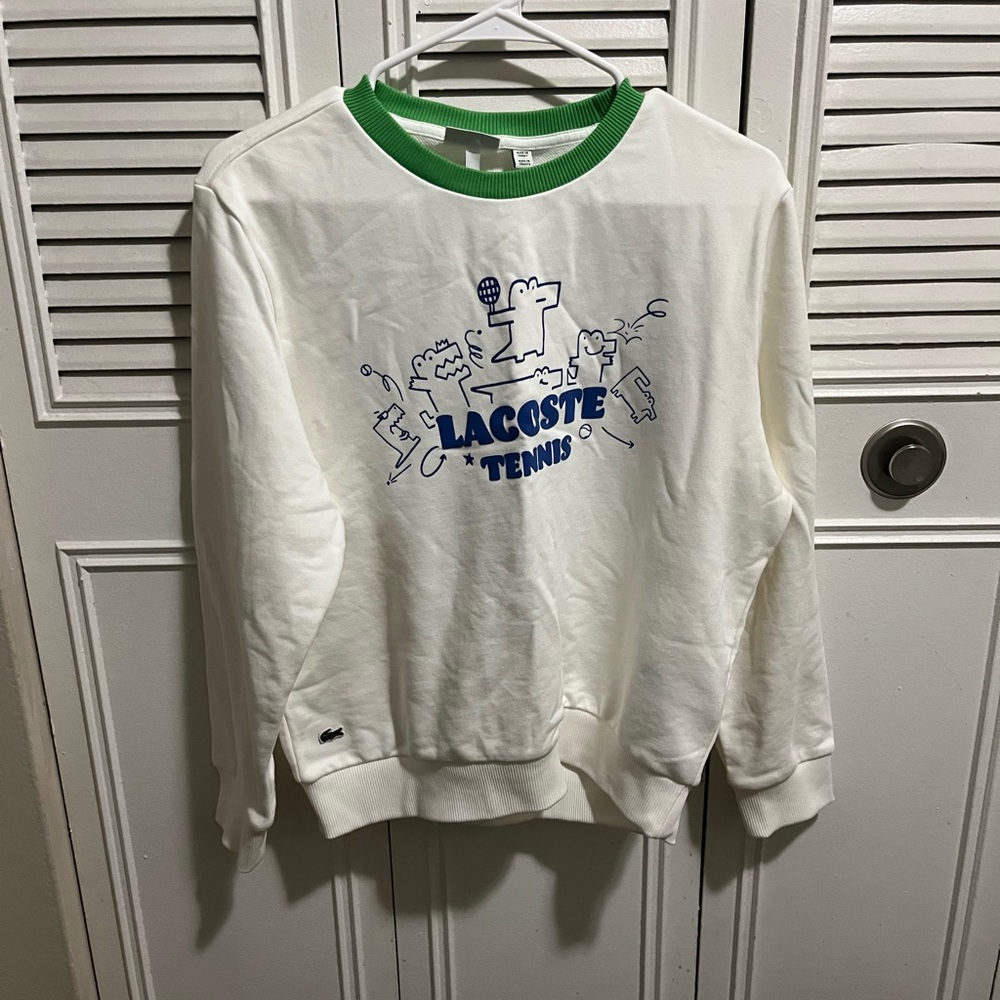 Sold|Lacoste tennis sweatshirt boys